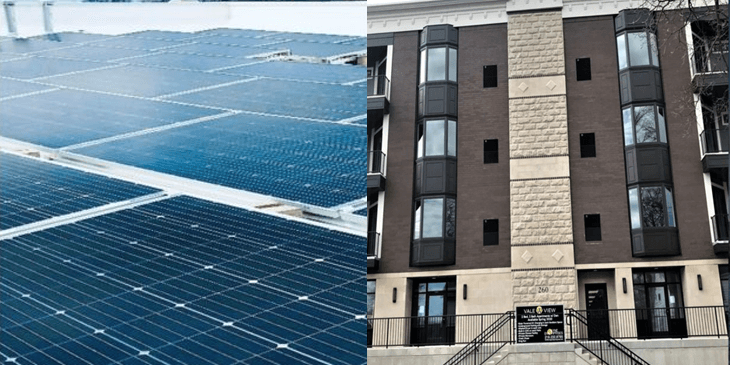 WAYNE ENTERPRISE INTEGRATES BIFACIAL SOLAR ARRAY ON DOWNTOWN VALPARAISO’S VALE VIEW DEVELOPMENT WAYNE ENTERPRISE INTEGRATES BIFACIAL SOLAR ARRAY ON DOWNTOWN VALPARAISO’S VALE VIEW DEVELOPMENT
